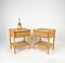 Tables de Chevet en Bambou et Rotin, Italie, 1970s, Set de 2 9