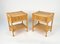 Bamboo and Rattan Bedside Nightstands, Italy, 1970s, Set of 2 10