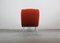 Orange Zebra Print and Metal Legs Armchair from Moroso, Italy, 1990s 5