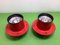 Red Pipeline P1C Ceiling Lights from Nordisk Solar Compagni, 2000s, Set of 2 1