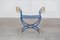 French Swan Neck Stool attributed to Maison Jansen, 1950s, Image 2