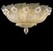 Grand Hotel Ceiling Flush Mount attributed to Barovier & Toso, Murano, 1980s, Image 2