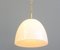 Lámpara colgante checa de girasol opalino, años 40, Imagen 2