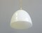 Lámpara colgante checa de girasol opalino, años 40, Imagen 6