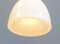 Lámpara colgante checa de girasol opalino, años 40, Imagen 9