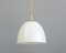 Czech Sunflower Opaline Pendant Light, 1940s, Image 1