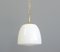 Czech Opaline Pendant Light, 1940s 2