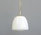 Lámpara colgante checa de opalino, años 40, Imagen 2