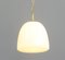 Lámpara colgante checa de opalino, años 40, Imagen 6