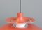 Red Model PH5 Pendant Light by Louis Poulson 3