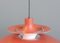 Red Model PH5 Pendant Light by Louis Poulson, Image 3