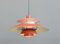Red Model PH5 Pendant Light by Louis Poulson, Image 2