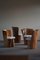 Scandinavian Modern Stump Dining Chairs, Sweden, 1980s, Set of 4 2