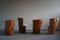 Scandinavian Modern Stump Dining Chairs, Sweden, 1980s, Set of 4 17