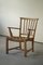 Vintage Danish Armchair in Oak & Seagrass, 1950s 9