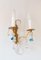 French Sconces in Brass and Crystal, 1930s, Set of 2 5