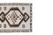 Alfombra de pasillo turca vintage geométrica tejida a mano, Imagen 6