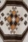 Handgeknüpfter türkischer Vintage Teppich mit geometrischem Muster 4
