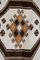 Vintage Turkish Geometric Hand-Knotted Runner Rug, Image 4