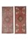 Small Turkish Hand Knotted Door Mats, Set of 2 1