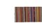 Narrow Multicolor Striped Kilim Runner Rug, Image 6