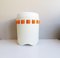 Emsa Clothing Container in White & Orange, 1970s 1