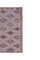 Turkish Handwoven Pastel Diamond Pattern Kilim Rug, Image 6