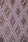 Turkish Handwoven Pastel Diamond Pattern Kilim Rug, Image 3