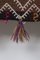 Turkish Tribal Nomadic Flat Weave Pink Tone Kilim Rug 11