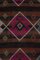 Turkish Tribal Nomadic Flat Weave Pink Tone Kilim Rug 7