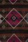 Turkish Tribal Nomadic Flat Weave Pink Tone Kilim Rug, Image 7