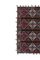 Tapis Kilim Tribal Nomadique Tissé à Plat Rose 4