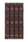 Tapis Kilim Tribal Nomadique Tissé à Plat Rose 1