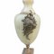 Antique Table Lamp in Onyx & Bronze with Cherub Sculpture, 1860s 2