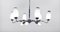 Mid-Century Chandelier, 1950s 10