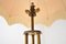 Vintage Brass & Faux Bamboo Floor Lamp, 1920 / 30s 6