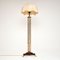 Vintage Stehlampe aus Messing & Kunstbambus, 1920 / 30er 1