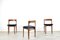Teak & Velvet Dining Chairs from Nathan, 1960s, Set of 4 3