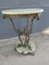 Art Decó Onyx & Bronze Marble Auxiliary Table, 1920s 5