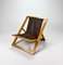 Vintage Birch Folding Lounge Chair, 1970s, Image 1