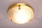 Vintage Textured Glass Flush Mount from Fischer Lights, 1970s, Image 3