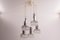 Mid-Century Pendant in Chrome & Glass from Staff, 1960s 2
