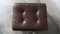 Vintage Teak & Leather Footstool 5