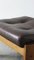 Vintage Teak & Leather Footstool, Image 4