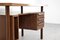 Bureau Mid-Century en Teck, Italie, 1960s 3