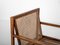 Cane & Rosewood Armchairs attributed to Joaquim Tenreiro, 1958, Set of 2 12