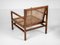 Cane & Rosewood Armchairs attributed to Joaquim Tenreiro, 1958, Set of 2, Image 7