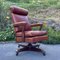 Vintage High Back Leather Executive Chair, USA, 1988 1