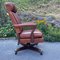 Vintage High Back Leather Executive Chair, USA, 1988 6