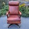 Vintage High Back Leather Executive Chair, USA, 1988, Image 10